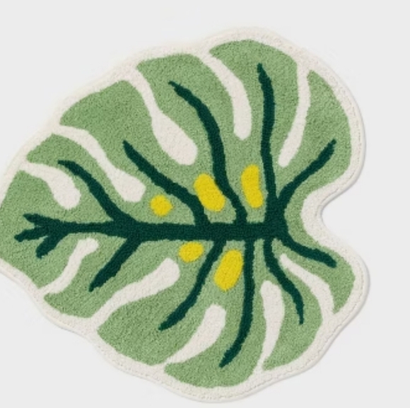 Room Essentials Other - Monstera Leaf Bath Mat